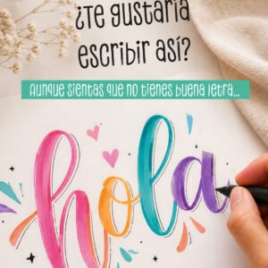 Taller presencial de Lettering Letra suelta