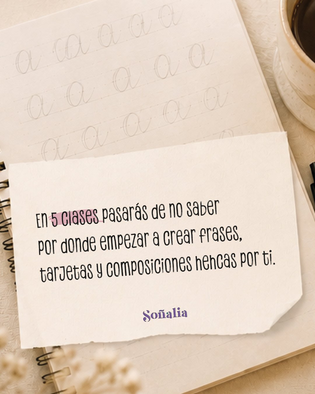 Taller presencial de Lettering Letra suelta - Image 2